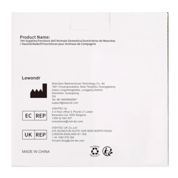 Lewondr Dog Christmas Costume | Santa Riding Hoodie