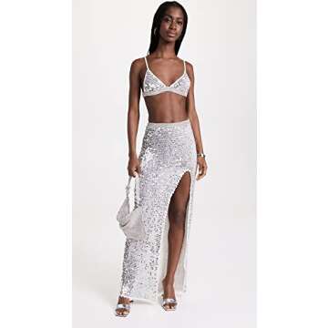 Retrofête Women's Flavia Crochet Skirt