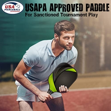 Gonex Pickleball Paddles Set, Lightweight & Durable Rackets