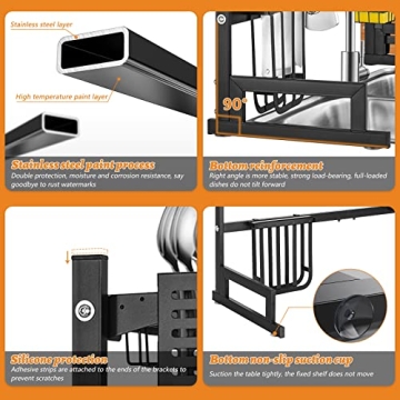 Buy the Best Adjustable Over Sink Dish Rack Online