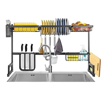 Buy the Best Adjustable Over Sink Dish Rack Online