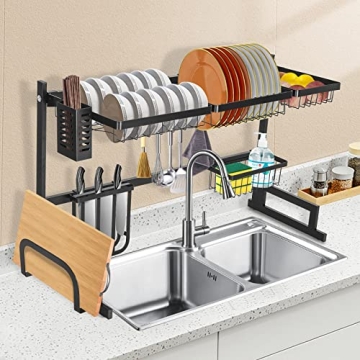 Buy the Best Adjustable Over Sink Dish Rack Online