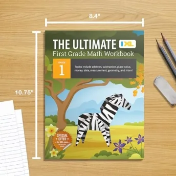 IXL Ultimate 1st Grade Math Workbook for Fun Learning