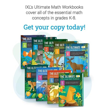 IXL Ultimate 1st Grade Math Workbook for Fun Learning