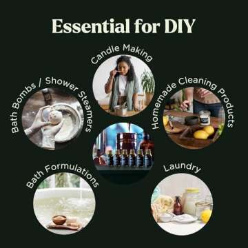 Essential Oils Set - 12 Pcs Premium Quality Aromatherapy