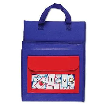 Learning Resources LER2523 Learning Resources Tabletop Pocket Chart Card Set, 80 Cards, Grades 1-3, Brown/a, 0.9 inches tall