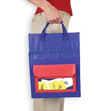 Learning Resources LER2523 Learning Resources Tabletop Pocket Chart Card Set, 80 Cards, Grades 1-3, Brown/a, 0.9 inches tall