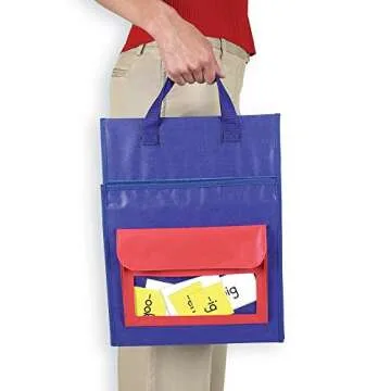 Learning Resources LER2523 Learning Resources Tabletop Pocket Chart Card Set, 80 Cards, Grades 1-3, Brown/a, 0.9 inches tall