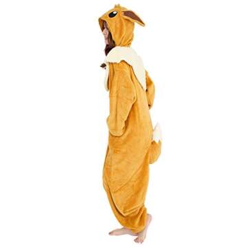 SAZAC Pokemon Eevee Kigurumi - Soft Unisex Onesie