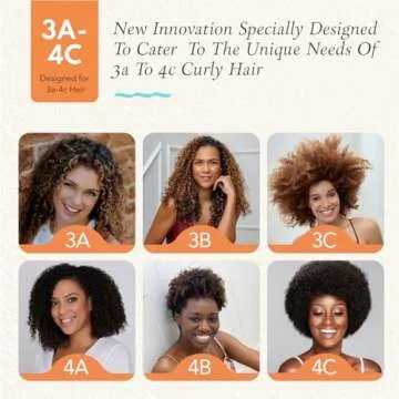 Manta Kinks Detangling Brush - Anti-Static, Curl Defining for 3a to 4c Afro and Curly Hair - Flexible Scalp Brush