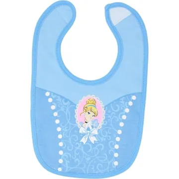Disney Princess Baby Bibs Adorable Gift for Infants