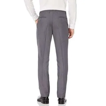 Adam Baker Slim Fit Peak Lapel Tuxedo Suit Set - Heather Grey