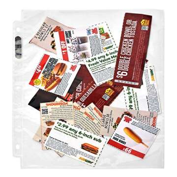 Ultra Pro Coupon Saver Starter Pack with 41 Premium Pages