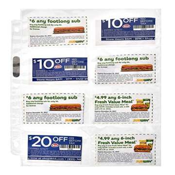 Ultra Pro Coupon Saver Starter Pack for Easy Organization