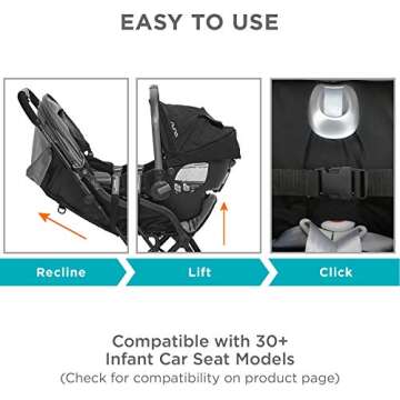 Contours Bitsy Lightweight Travel Stroller for Infants