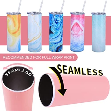 GORGECRAFT Silicone Wraps for Sublimation Tumblers 20oz