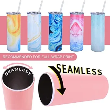 GORGECRAFT Silicone Wraps for Sublimation Tumblers 20oz