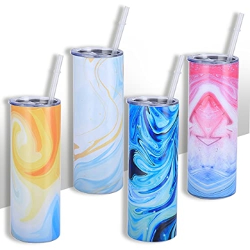 GORGECRAFT Silicone Wraps for Sublimation Tumblers 20oz