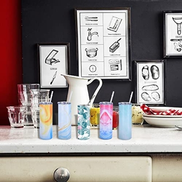 GORGECRAFT Silicone Wraps for Sublimation Tumblers 20oz