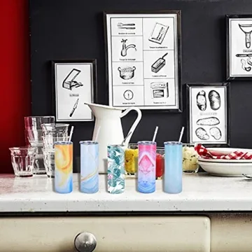 GORGECRAFT Silicone Wraps for Sublimation Tumblers 20oz