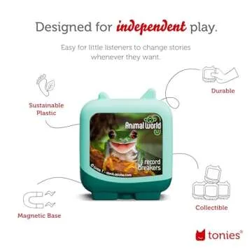 Tonies Animal World: Record Breakers Clever Set - 4 Pack