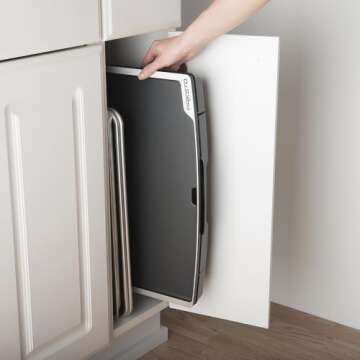 Presto XL 07073 Electric Tilt-N-fold Griddle, 19", Black