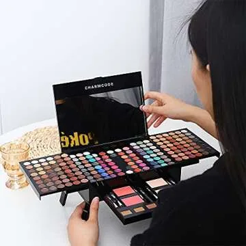 CHARMCODE 190 Colors All-in-One Makeup Kit for All Ages