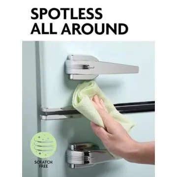 Fantasticlean Microfiber Cleaning Cloth Roll -75 Pack, Tear Away Microfiber Towels, 12" x 12", Reusable, Washable, Scratch Free, Ultra Absorbent Dish Rags for Car, Home, Garage or Shop (Green)