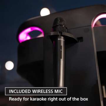 Sony ULT Tower 10 Bluetooth Karaoke Party Speaker