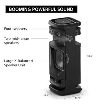 Sony ULT Tower 10 Bluetooth Karaoke Party Speaker