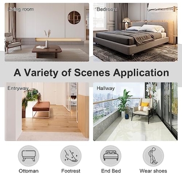 Stylish and Functional 45.5” Storage Ottoman Bench