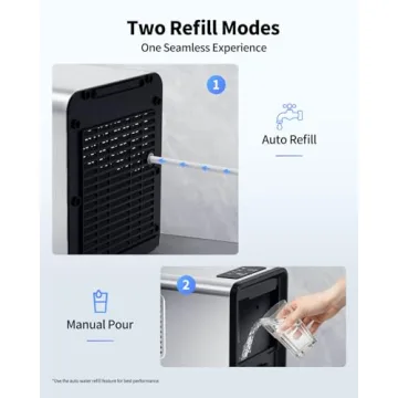 SenCre Nugget Ice Maker with Auto Water Refill