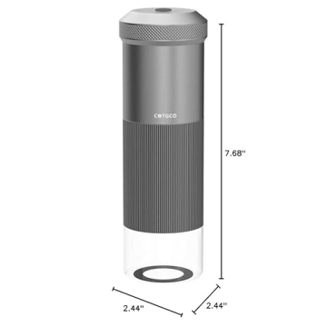 Portable Electric Coffee Grinder with Conical Burr
