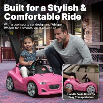 Step2 Whisper Ride Cruiser Push Car for Toddlers