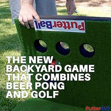 PutterBall Golf Beer Pong Game Set for Epic Parties