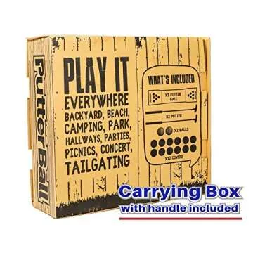 PutterBall Golf Beer Pong Game Set for Epic Parties