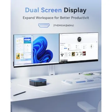 KAMRUI Mini PC with Intel N100 and 12GB RAM