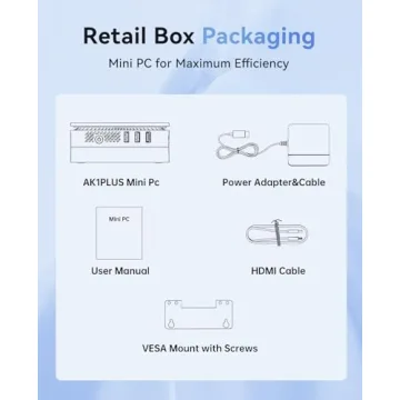 KAMRUI Mini PC with Intel N100 and 12GB RAM
