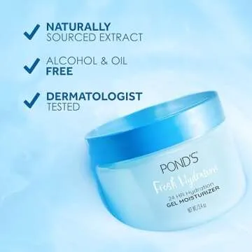 POND'S Hyaluronic Acid & Vitamin E Gel Face Moisturizer