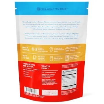 Equip Foods Prime Protein Powder for Clean Muscle Support