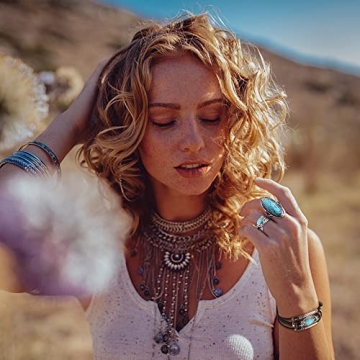 Jstyle Bohemian Turquoise Jewelry Set for Women