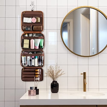 Elviros Toiletry Bag - Waterproof & Multifunctional