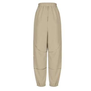 Oplxuo Womens Fleece Sherpa Sweatpants Winter Warm Fuzzy Snow Ski Pants Loose Slopes Activewear with Pockets