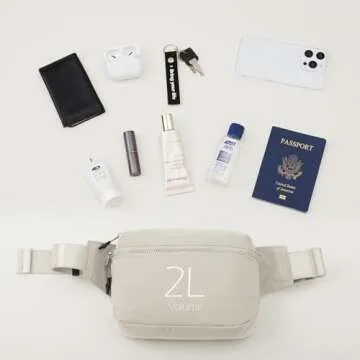 Lightweight ODODOS Belt Bag for Men and Women