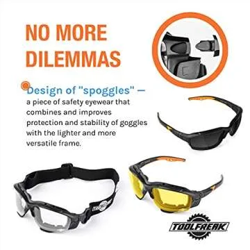 ToolFreak Spoggles Safety Glasses Mega Bundle - All Lenses Included