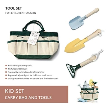 Montessori Kids Outdoor Gardening Tools Set - Eco Friendly