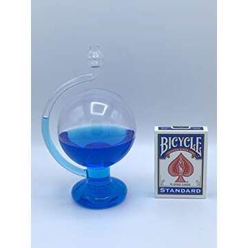 Glassic Gifts® Mega Goethe Weather Ball Barometer