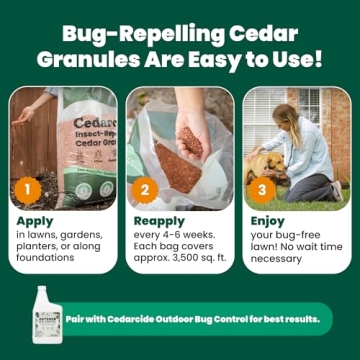 Cedarcide Cedar Granules - Natural Bug Protection For Your Home