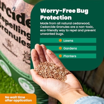 Cedarcide Cedar Granules - Natural Bug Protection For Your Home