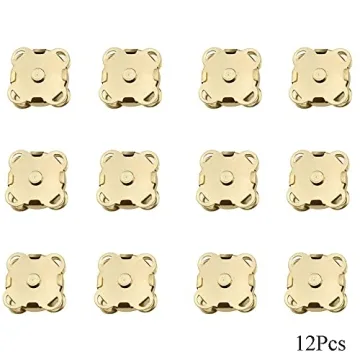 Hahiyo Magnetic Buttons Easy Sew-On Fastener 19.1mm